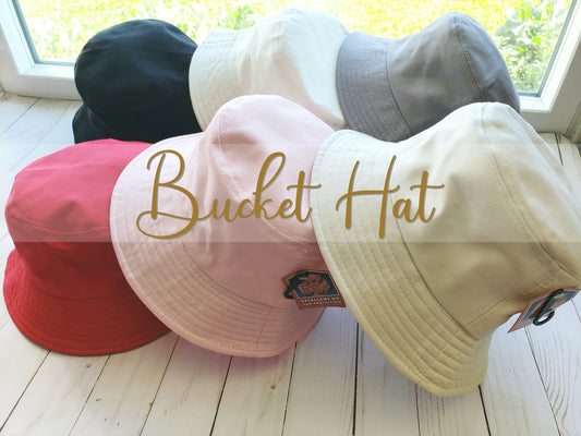 Bucket Hat, 100% Cotton Hat, Summer Hat, Bucket Hat for Women and Teenagers, Stylish Bucket Hat - Brighton Avenue by Kim